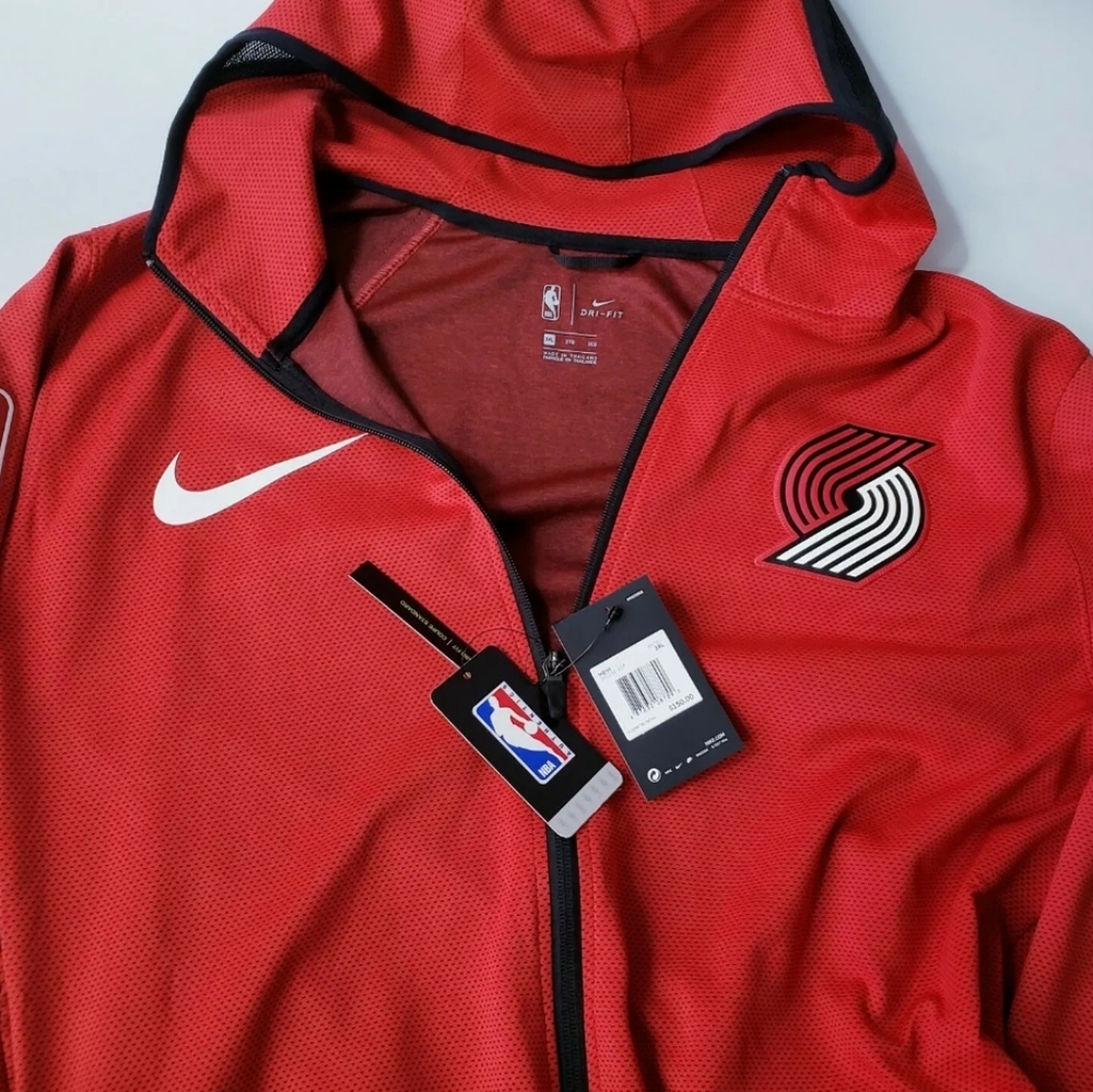 Nike NBA Portland Trailblazers jacket hoodie 3XL